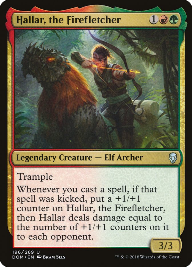 Hallar, the Firefletcher [Dominaria] | The Gaming Verse