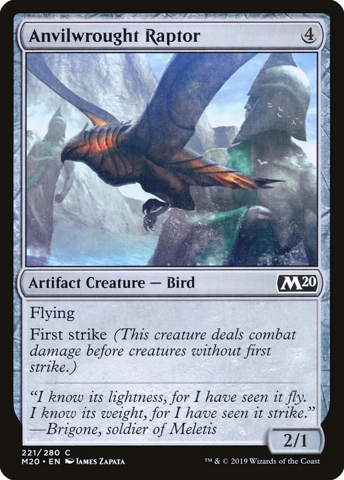 Anvilwrought Raptor [Core Set 2020] | The Gaming Verse