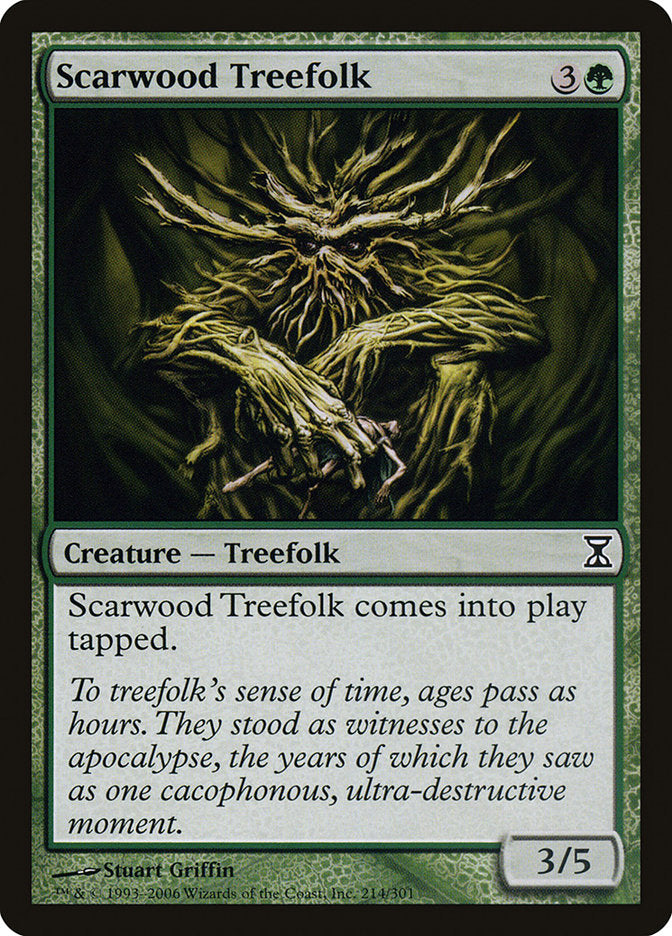 Scarwood Treefolk [Time Spiral] | The Gaming Verse