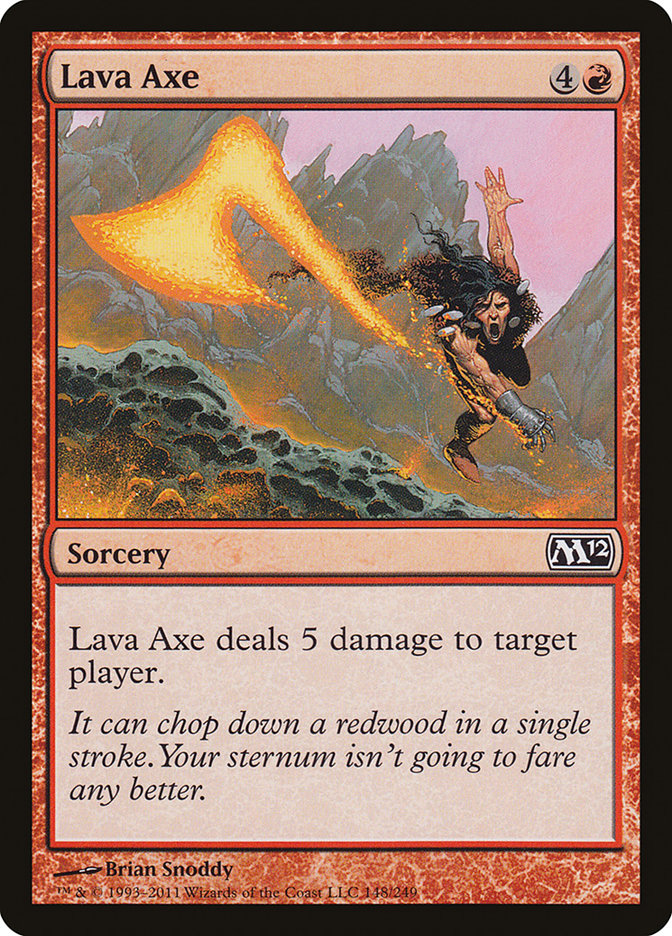 Lava Axe [Magic 2012] | The Gaming Verse