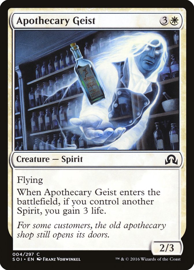 Apothecary Geist [Shadows over Innistrad] | The Gaming Verse