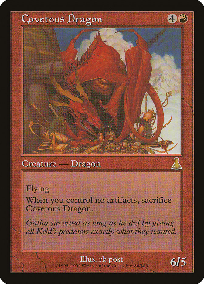 Covetous Dragon [Urza's Destiny] | The Gaming Verse