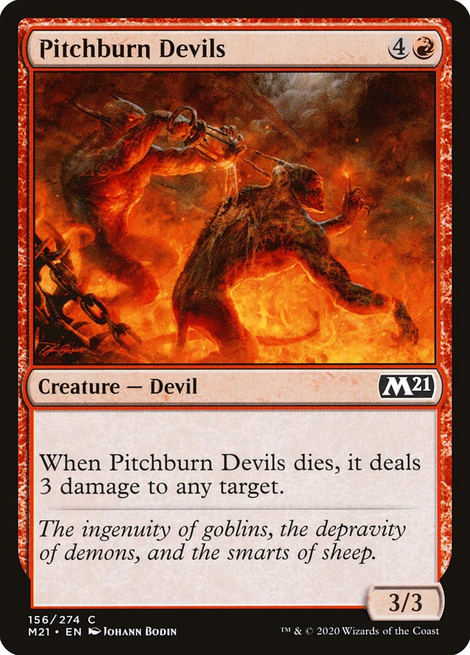 Pitchburn Devils [Core Set 2021] | The Gaming Verse