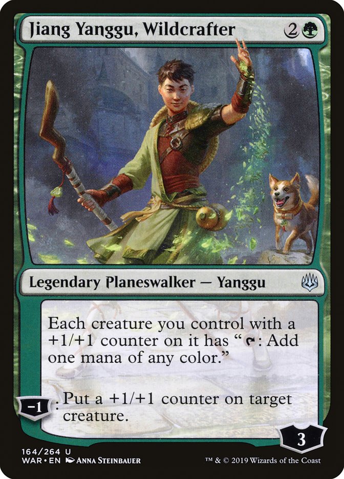 Jiang Yanggu, Wildcrafter [War of the Spark] | The Gaming Verse