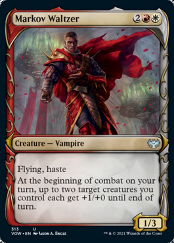 Markov Waltzer (Showcase Fang Frame) [Innistrad: Crimson Vow] | The Gaming Verse