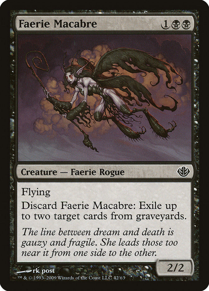 Faerie Macabre [Duel Decks: Garruk vs. Liliana] | The Gaming Verse