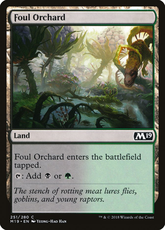 Foul Orchard [Core Set 2019] | The Gaming Verse