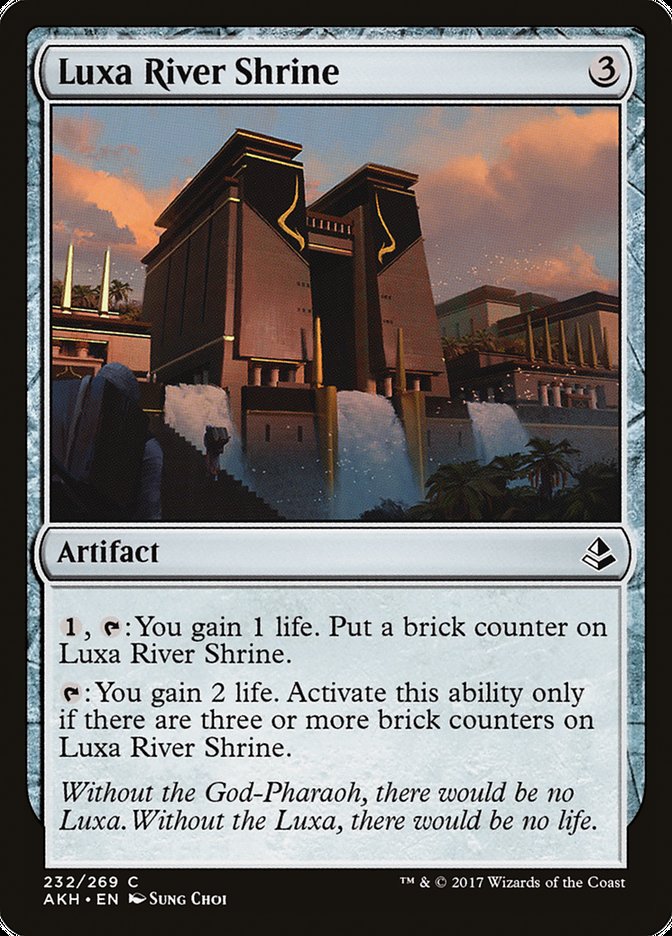 Luxa River Shrine [Amonkhet] | The Gaming Verse