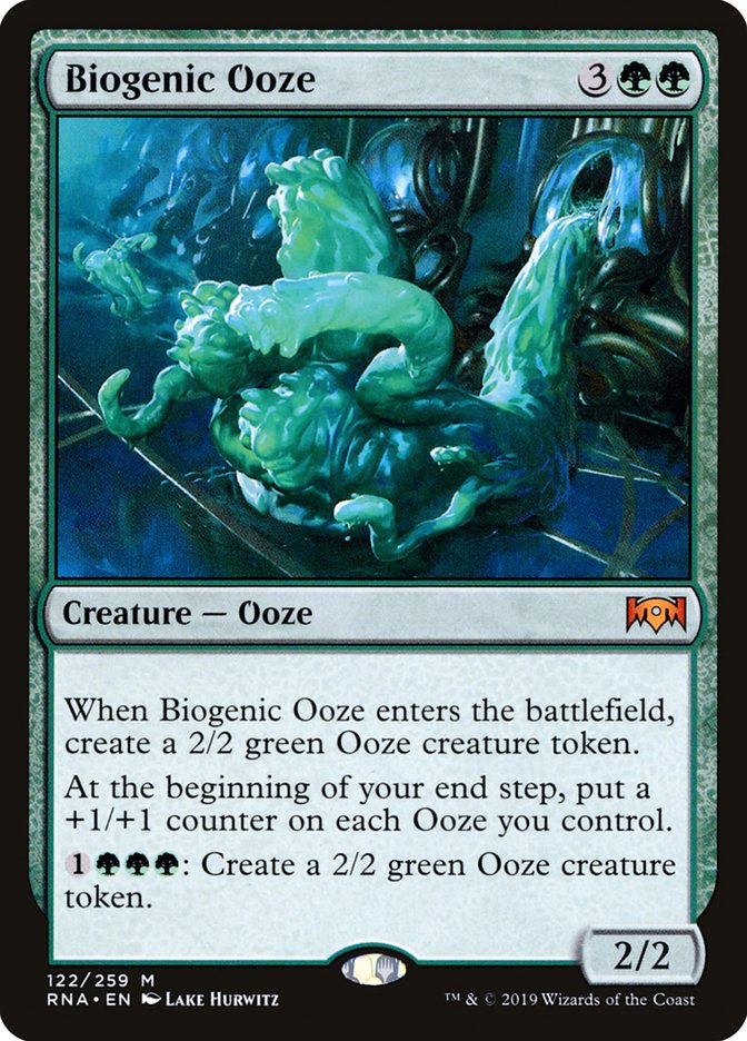 Biogenic Ooze [Ravnica Allegiance] | The Gaming Verse