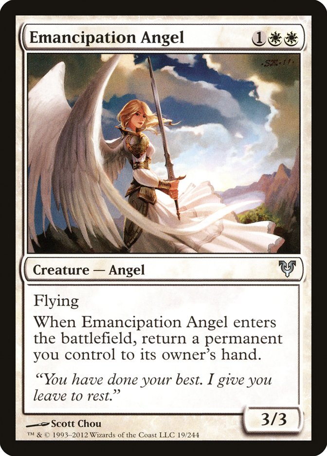 Emancipation Angel [Avacyn Restored] | The Gaming Verse