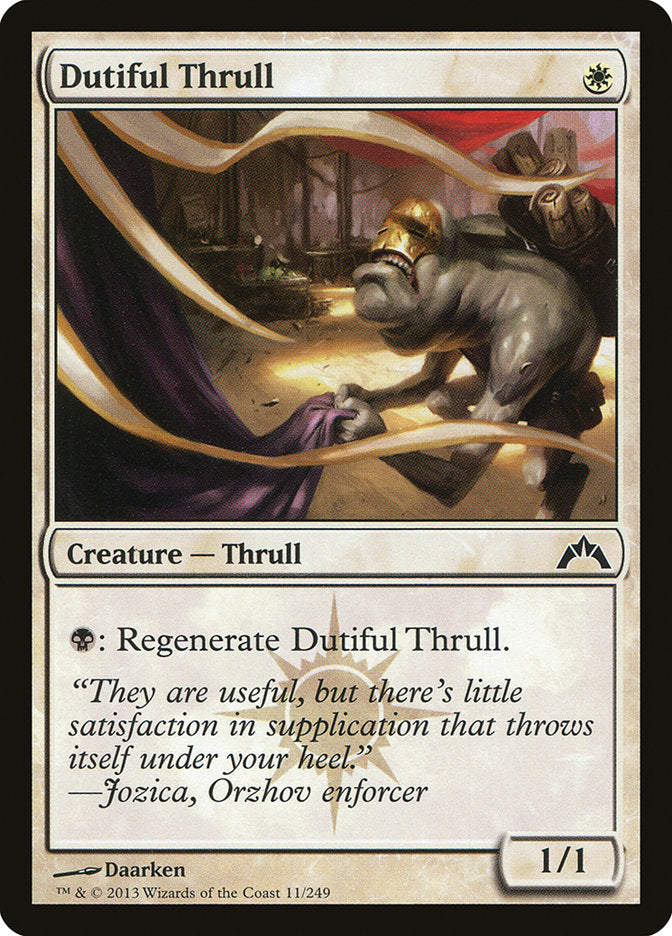 Dutiful Thrull [Gatecrash] | The Gaming Verse