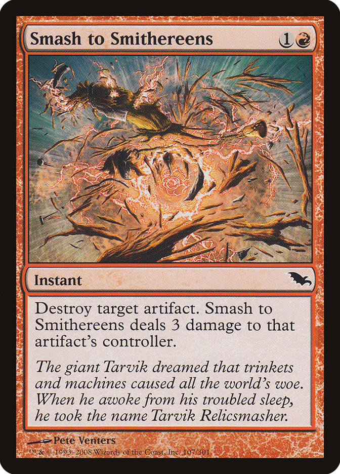 Smash to Smithereens [Shadowmoor] | The Gaming Verse