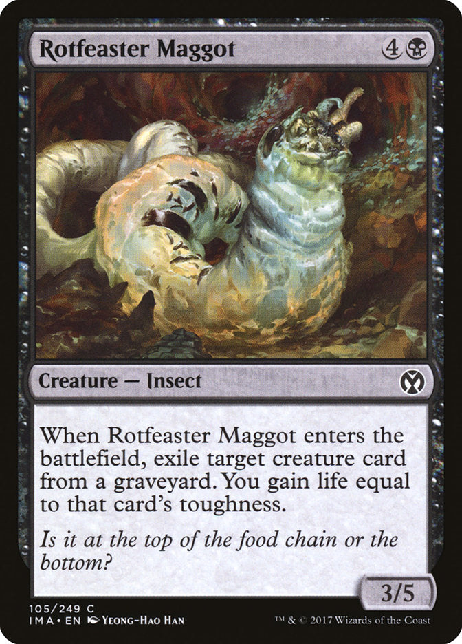 Rotfeaster Maggot [Iconic Masters] | The Gaming Verse