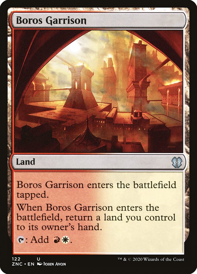 Boros Garrison [Zendikar Rising Commander] | The Gaming Verse