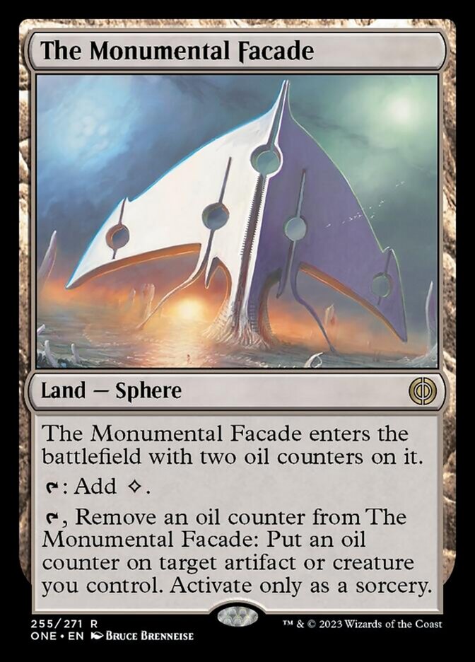 The Monumental Facade [Phyrexia: All Will Be One] | The Gaming Verse