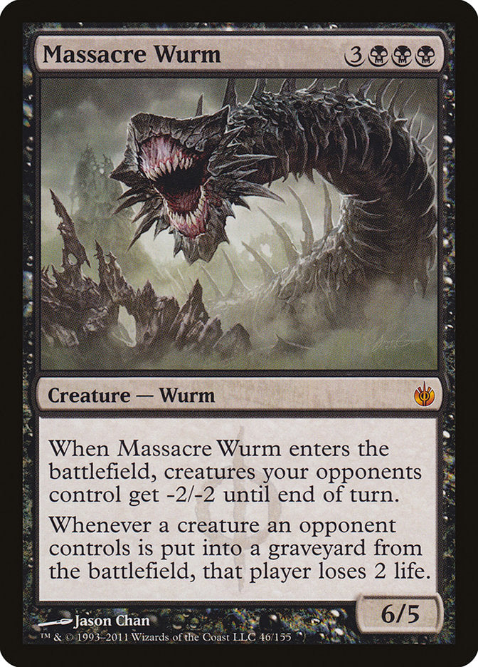 Massacre Wurm [Mirrodin Besieged] | The Gaming Verse