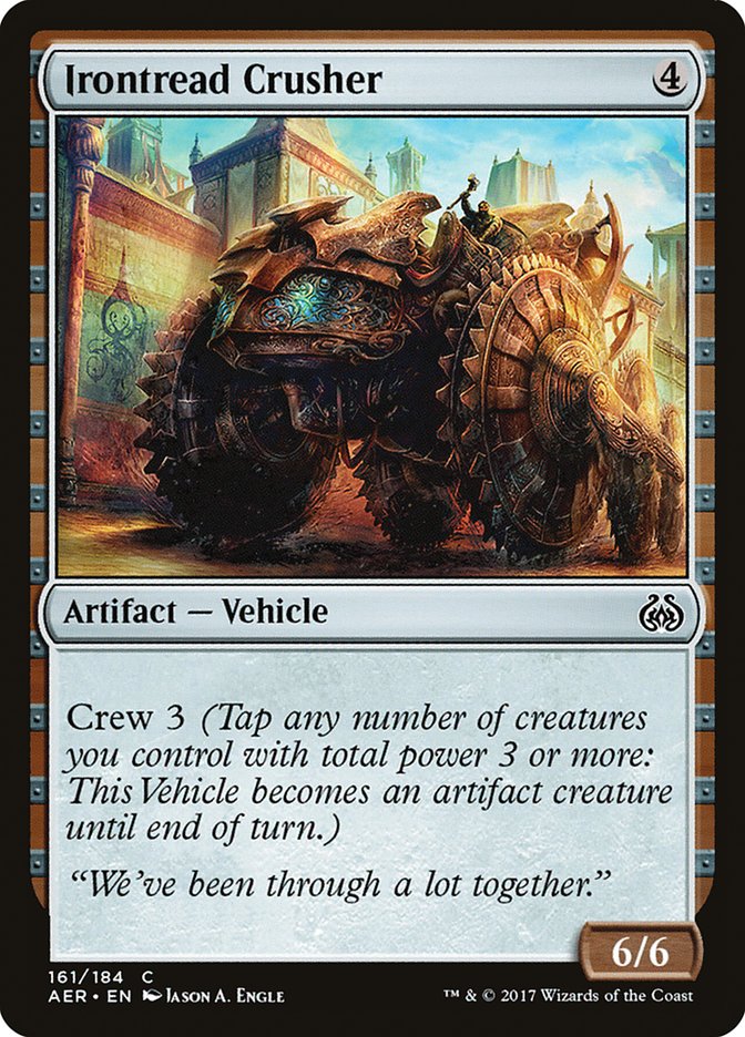 Irontread Crusher [Aether Revolt] | The Gaming Verse