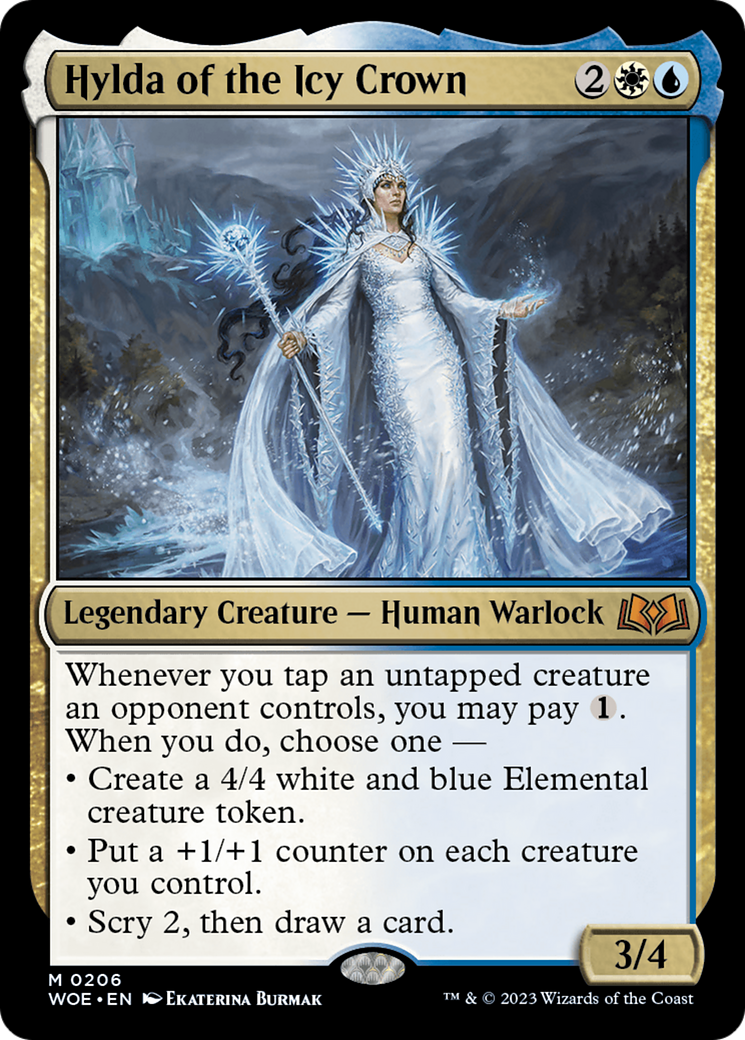 Hylda of the Icy Crown [Wilds of Eldraine] | The Gaming Verse