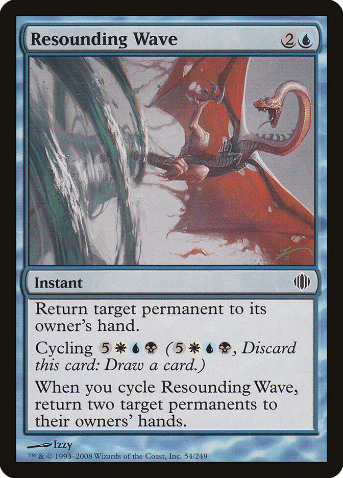 Resounding Wave [Shards of Alara] | The Gaming Verse