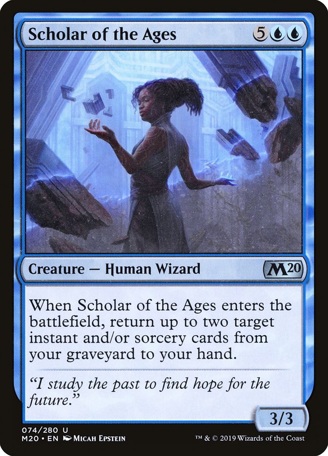 Scholar of the Ages [Core Set 2020] | The Gaming Verse