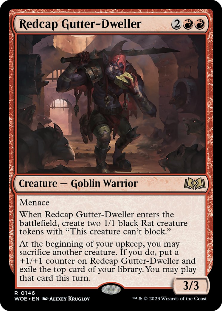 Redcap Gutter-Dweller [Wilds of Eldraine] | The Gaming Verse