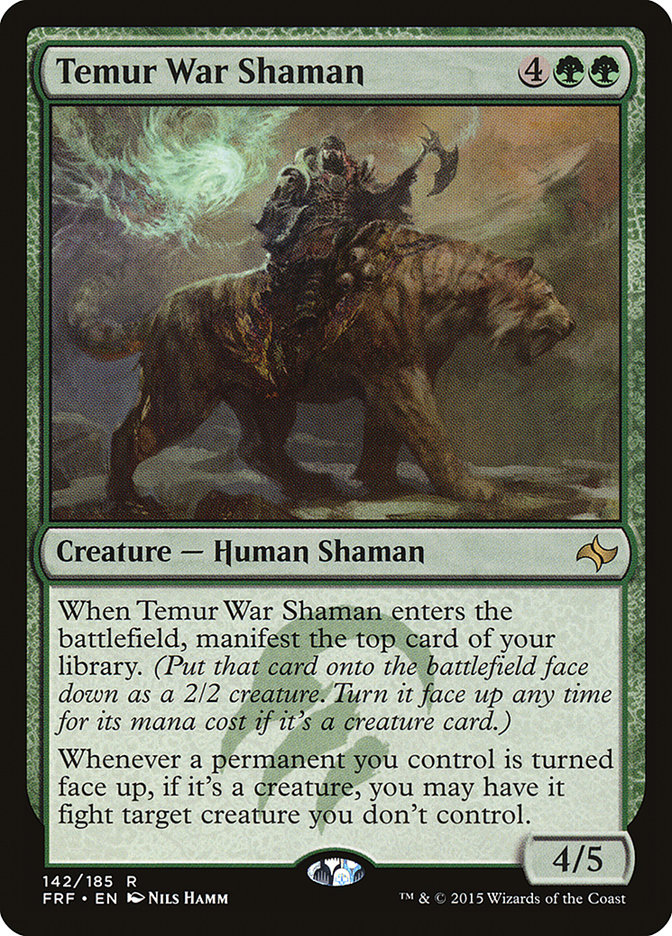 Temur War Shaman [Fate Reforged] | The Gaming Verse