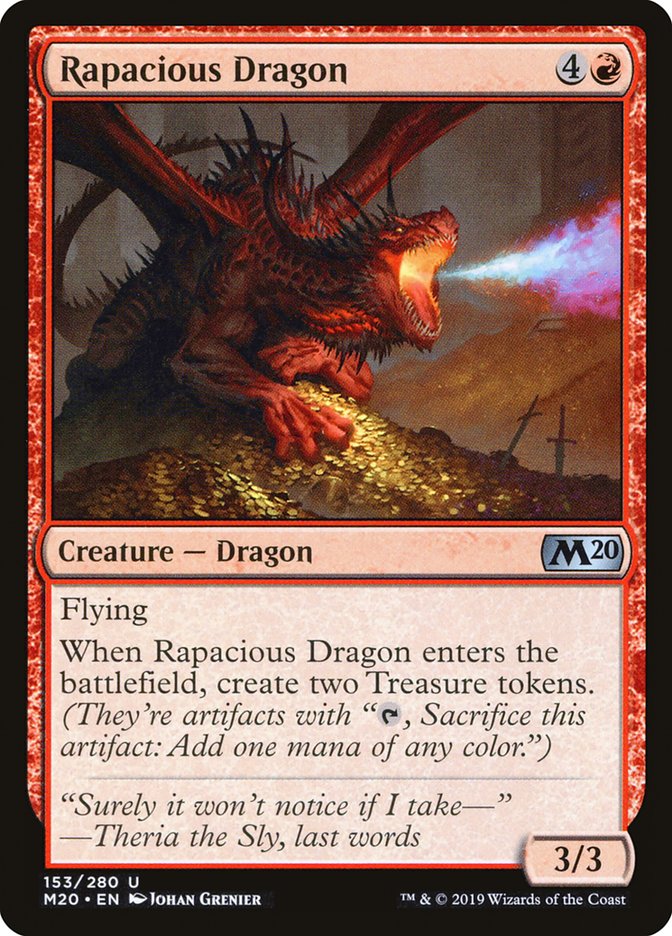 Rapacious Dragon [Core Set 2020] | The Gaming Verse