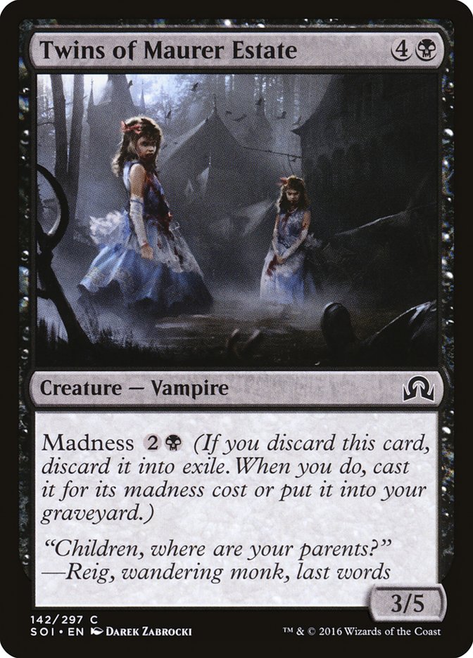 Twins of Maurer Estate [Shadows over Innistrad] | The Gaming Verse