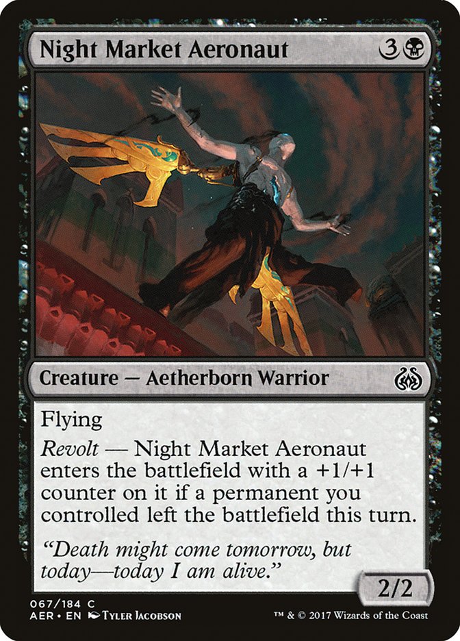 Night Market Aeronaut [Aether Revolt] | The Gaming Verse