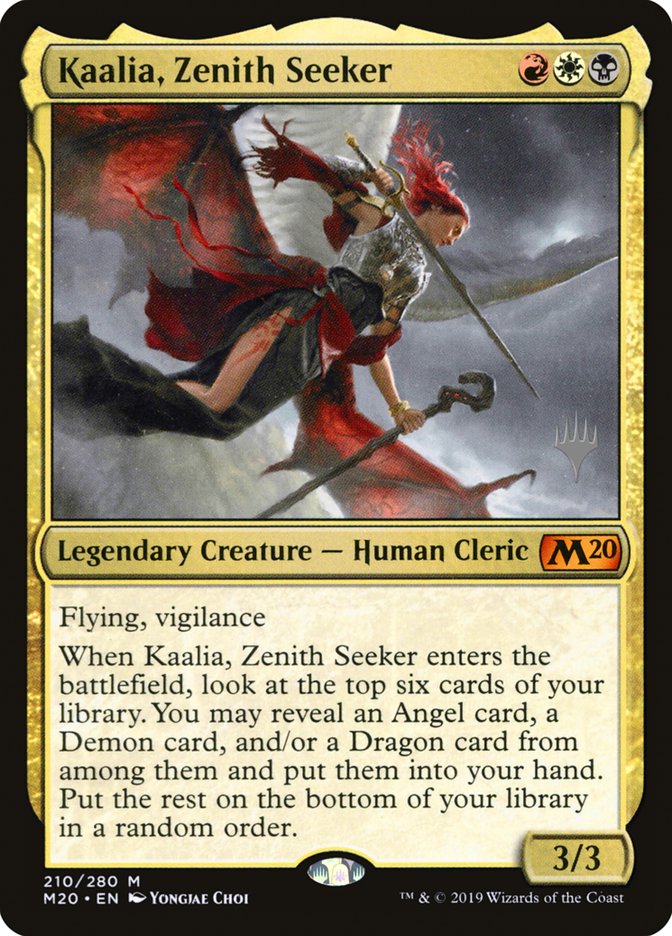 Kaalia, Zenith Seeker (Promo Pack) [Core Set 2020 Promos] | The Gaming Verse