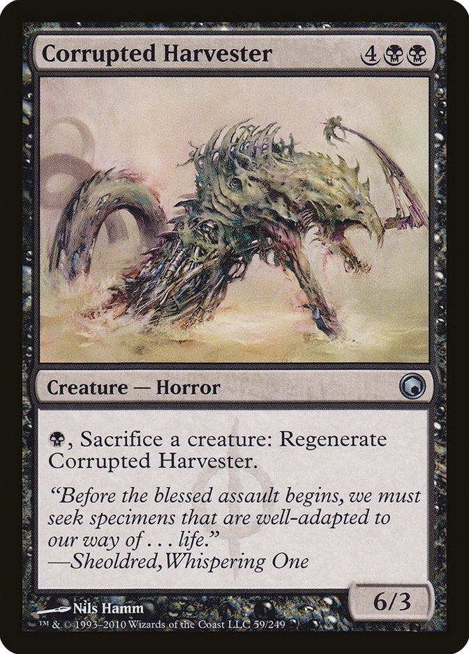 Corrupted Harvester [Scars of Mirrodin] | The Gaming Verse