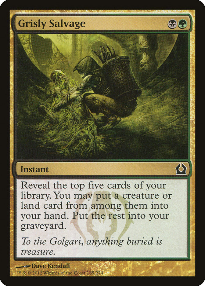 Grisly Salvage [Return to Ravnica] | The Gaming Verse