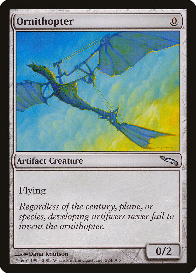 Ornithopter [Mirrodin] | The Gaming Verse