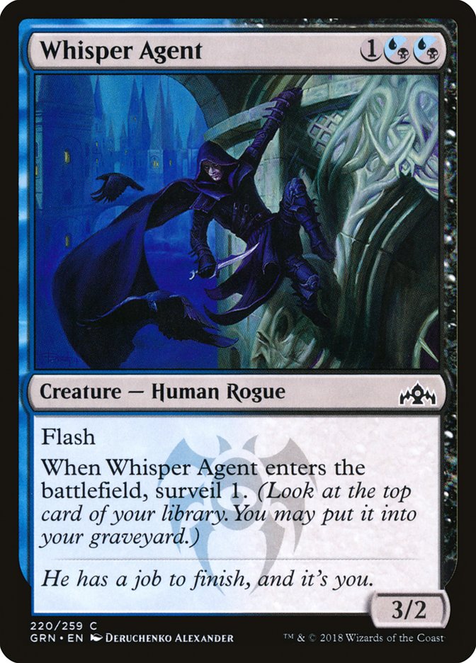 Whisper Agent [Guilds of Ravnica] | The Gaming Verse