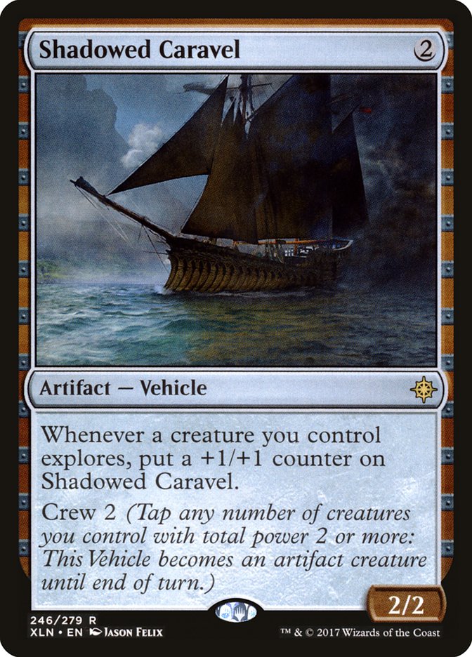 Shadowed Caravel [Ixalan] | The Gaming Verse