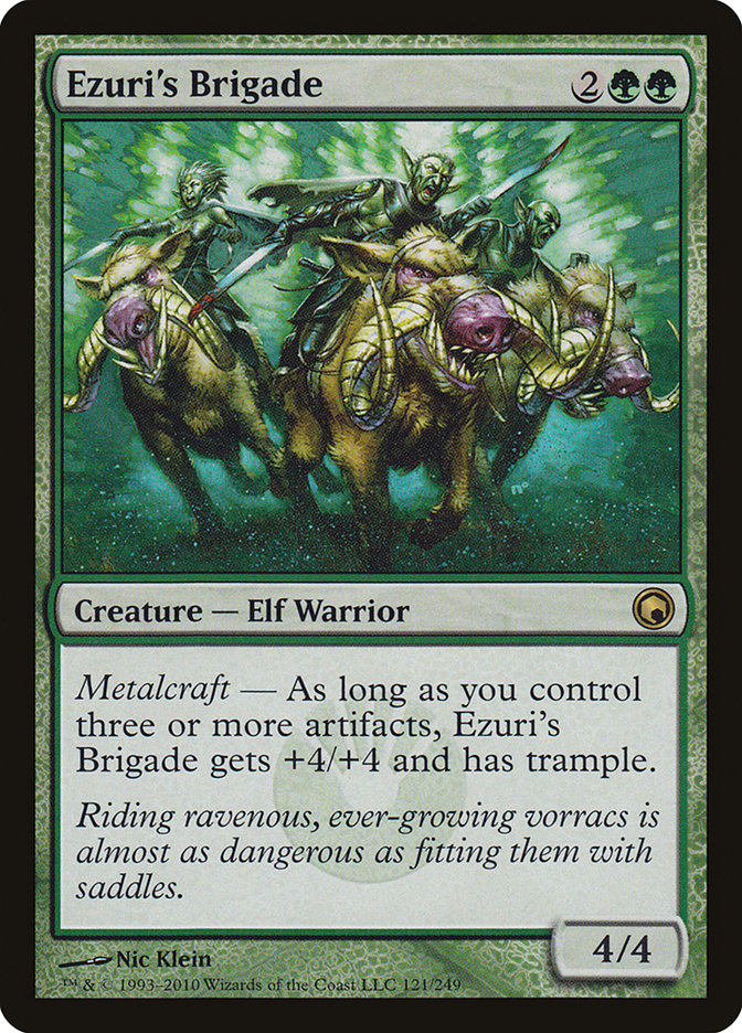 Ezuri's Brigade [Scars of Mirrodin] | The Gaming Verse