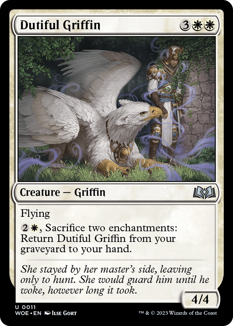 Dutiful Griffin [Wilds of Eldraine] | The Gaming Verse