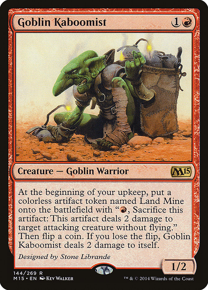 Goblin Kaboomist [Magic 2015] | The Gaming Verse