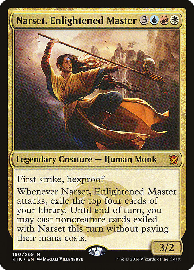 Narset, Enlightened Master [Khans of Tarkir] | The Gaming Verse