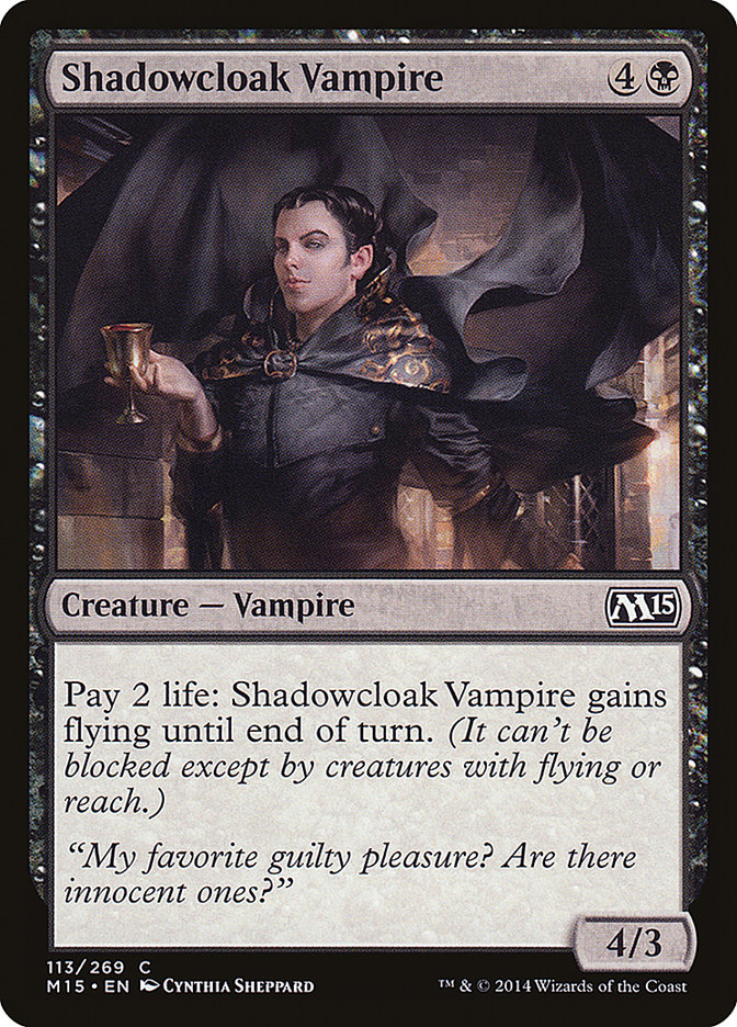 Shadowcloak Vampire [Magic 2015] | The Gaming Verse