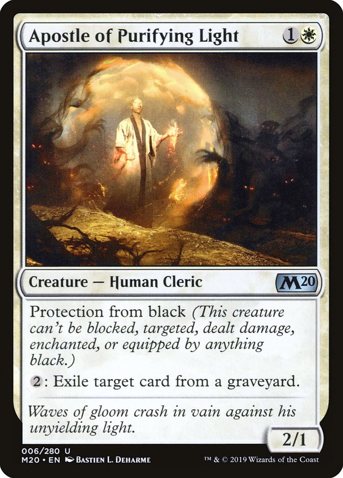 Apostle of Purifying Light [Core Set 2020] | The Gaming Verse