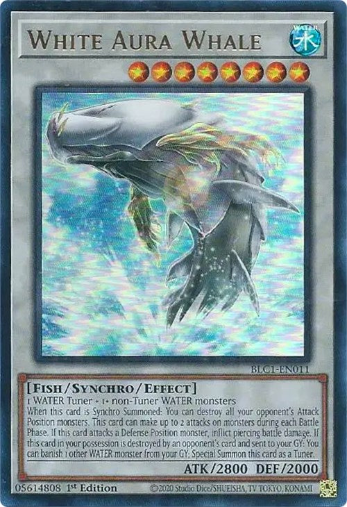 White Aura Whale [BLC1-EN011] Ultra Rare | The Gaming Verse