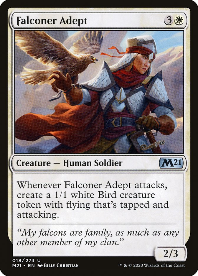 Falconer Adept [Core Set 2021] | The Gaming Verse