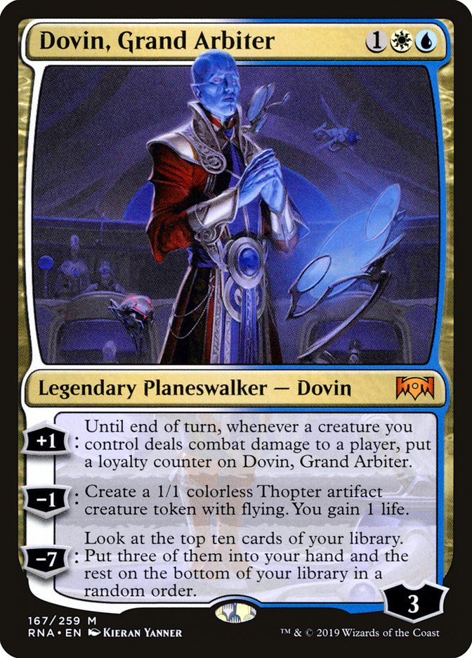 Dovin, Grand Arbiter [Ravnica Allegiance] | The Gaming Verse