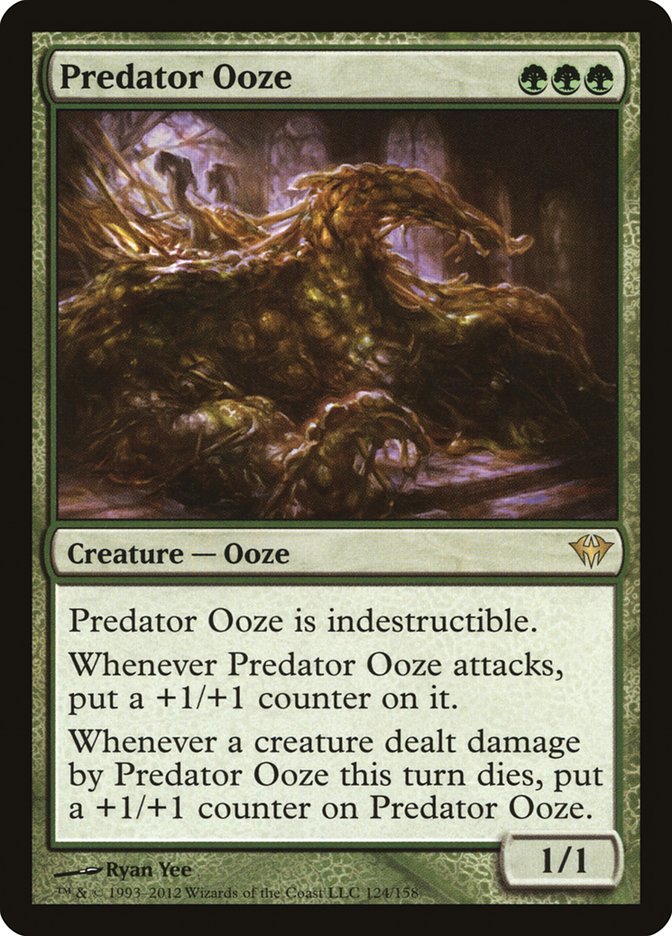 Predator Ooze [Dark Ascension] | The Gaming Verse