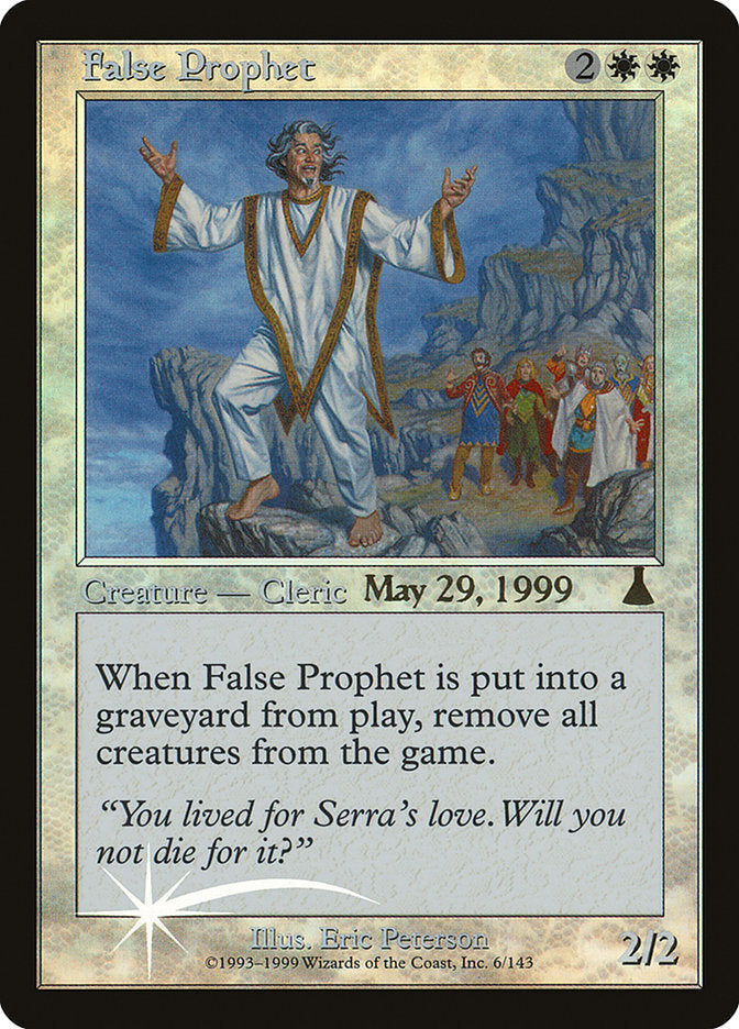 False Prophet [Urza's Destiny Promos] | The Gaming Verse