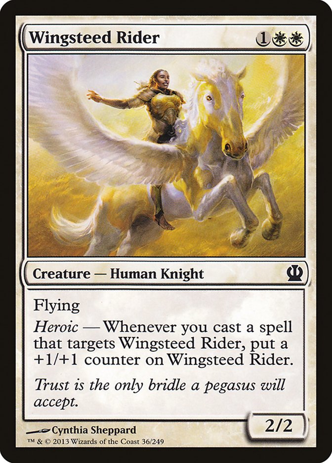 Wingsteed Rider [Theros] | The Gaming Verse