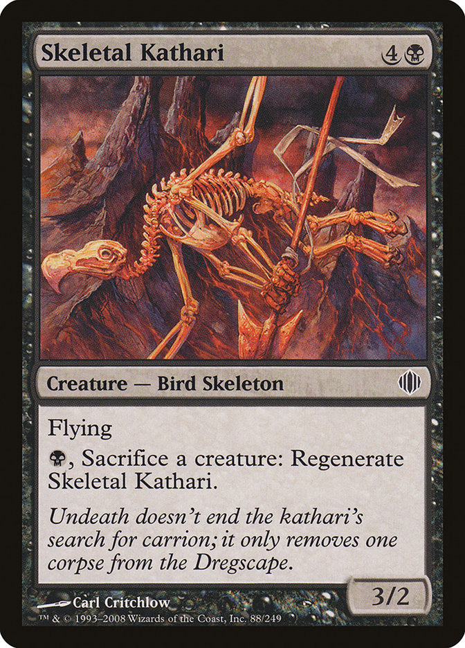 Skeletal Kathari [Shards of Alara] | The Gaming Verse