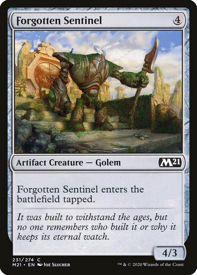 Forgotten Sentinel [Core Set 2021] | The Gaming Verse