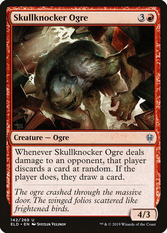 Skullknocker Ogre [Throne of Eldraine] | The Gaming Verse